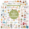 bloom daily planners Seasonal Bucket List Planner Stickers Spring Summer Fall Winter Activity Goals for Adults 8 Sheets