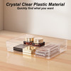 SMARTAKE 7Piece Drawer Organizer with NonSlip Silicone Pads 4Size Desk Drawer Organizer Trays Storage Tray for Makeup Je