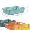 4A Paper Tray Organizer4 Pack Paper Tray Durable Desk Storage BinsStackable School Supply Holder Student Paper Office Or