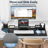 KDD Desk Pad Mat Set 6 in 1 Mouse Mat with Magnetic Desktop Storage Accessories DIY Feature for Phone and Tablet StandCu