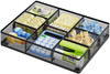Marbrasse Desk Drawer Organizer Metal Mesh Drawer Organizer Tray with 5 Adjustable CompartmentsDesk Organizers and Acces