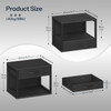 HOOBRO 2Tier Desktop Printer Stand with Drawer UnderDesk Printer Table with Storage Shelf for Home Office Kitchen Fax Ma