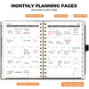 AHGXG 2026 Planner Weekly and Monthly Planner for Women Jan 2026 Dec 2026 Medium Size 57 x 83 Calendar 2026 Hardcover wi