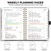 AHGXG 2026 Planner Weekly and Monthly Planner for Women Jan 2026 Dec 2026 Medium Size 57 x 83 Calendar 2026 Hardcover wi