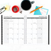 Mead 2026 Planner Weekly Monthly 15Month 812 x 11 Large Basic Black CRW6200526