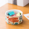 YOSCO Ceramic Paper Clip Holder Paper Clip Dispenser Organizer for Desk Cute Office Binder Clip Holder Bobby Pin and Hai