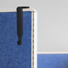 LEIFIDE 10 Pcs Cubicle Decor Hooks Set 6 Pcs Fabric Panel Wall Hook and 4 Pcs Adjustable Cubicle Hanger Fit 1 38 Inch to