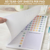 bloom daily planners Magnetic Chore Chart Planning Pad Daily Weekly Habit To Do Tracker for Adults Teens Kids Family Org