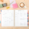 ATAGLANCE 2026 Planner Weekly Monthly 85 x 11 Large Harmony Sunset Coral 10999052726