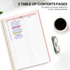 Meeting Notebook for Work Organization Work Planner Notebook with Action Items Agenda Planner for Note Taking 160 Pages