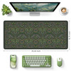 iCasso Big Mouse Pad Desk Pad Mat Full Desk Large Mousepad AntiSlip Smooth Surface XXL Computer Pad with Stitched Edges