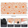 iCasso Desk Mat Desk Matt for Desktop Cute Desk Pad Mat XXL Large Mouse Pad for Desk AntiSlip Big Mousepad with Stitched