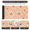 iCasso Desk Mat Desk Matt for Desktop Cute Desk Pad Mat XXL Large Mouse Pad for Desk AntiSlip Big Mousepad with Stitched