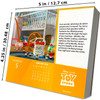 Disney Pixar 2026 Calendar Box Edition Bundle Deluxe 2026 Disney Animated Movies 365 Day to Day Box Calendar with Over 1