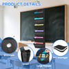 ZKOO Over the Door File Organizer Hanging Mount File Folders Organizer Wall File Organizer for School Organizers Mail Fi