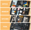 3PCS Large Plastic Drawer Organizer 12 X 6 Desk Drawer Organizer and Storage Trays Largesize Storage Bins Organization a