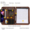 ProCase Portfolio Business Padfolio Folder with Zipper Conference Meeting Executive File Legal Document Organizer with P