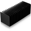 Suzile Metal Desktop File Organizer 15 Compartments Vertical File Sorter Black 579 W x 1575 L x 541 H Office Reception A