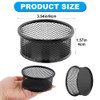 Kryslanix 2 Pack Mesh Paper Clip HolderPaperclip Holders for Desk Binder Wire Mesh BowlsMagnetic Paper Clip Holder for D
