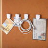 Feifeiya 50 Pcs Cubicle Clips Fabric Panel Cubicle Accessories Fabric Partition Panel Wall Clip Office Photos Wall for N