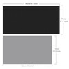 Mydours 55x28 Extra Large Desk Mat Full Desk Blotter Pad Desktop Computer Desk Mat Waterproof Desk Protector Mat Large M