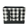 Trenton Gifts File Organizer Tote Stylish Way To Keep Organized BlackWhite Plaid