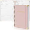 Beautiful Thick Meeting Notebook For Work Perfect To Keep Track Of 200 Meetings Stylish And Effective Office Planner Sup