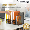 DALTACK Desk Organizers Metal Magazine File Holder with 5 Vertical Compartments Folder Storage Binder Organizer for Offi
