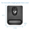 Kensington Ergonomic Mouse Pad K55888WWBlack