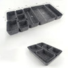 RHONZHAO Felt Drawer Organizer Tray 8 Pack Drawer organizers bins dividers storage trays Shallow Desk Drawer Organizer f