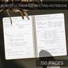 ZICOTO Beautiful Meeting Notebook For Work Organization Easily Take Notes And Keep Agendas on Track The Perfect Office P