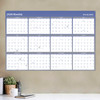 ATAGLANCE 2026 Wall Calendar Dry Erase Wall Planner Monthly 48 x 32 Extra Large VerticalHorizontal Reversible 12Month Bl