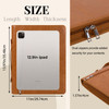Calfinder Portfolio with Handle Leather Padfolio for MenLeather Binder with ZipperBusiness Portfolio Organizer for Women