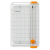 Fiskars SureCut Portable Paper Trimmer 9 Cut Length for Cardstock and Photos Fits in 3Ring Binder for Travel 10 Sheet Cu
