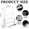 Chunful Real Estate Agent Supplies Business Card Holder Acrylic Clear Real Estate Agent Gifts Open House Card Display So
