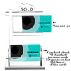 Chunful Real Estate Agent Supplies Business Card Holder Acrylic Clear Real Estate Agent Gifts Open House Card Display So