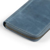 Londo Genuine Leather Padfolio Portfolio Folder with Pencil Holder Notepad Zipper Closure for Business Office Travel