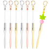 Framendino 6 Pack Beaded Letter Opener Blanks Metal Envelope Slitter for Office Supplies 3 Colors
