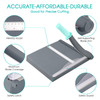 Paper Cutter Paper Trimmer with Safety Guard 12 Cut Length Paper Slicer with 16 Sheet Capacity Paper Cutting BoardGuillo