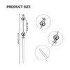 16 Pcs Beadable Letter Opener Metal Letter Opener Envelope Opener Knife Beadable Letter Opener Stainless Steel Envelope