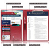 Darolin BusinessResume Padfolio Portfolio Folder with LetterA4 Size Clipboard InterviewConferenceLegal Document Organize