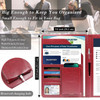 Darolin BusinessResume Padfolio Portfolio Folder with LetterA4 Size Clipboard InterviewConferenceLegal Document Organize