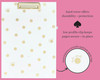 Kate Spade New York A4 Clipboard Folio with Low Profile Clip Professional Padfolio Includes Lined Notepad Pen Loop and P
