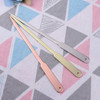 EXCEART Stainless Steel Letter Opener Easy Envelope Cutter for Office Home Use Pointed Blade Design with Hanging Hole Av