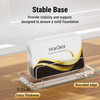MaxGear Acrylic Business Cards Holder Desk Clear Business Cards Display Stand Plastic Card Holder for Women and Men Desk