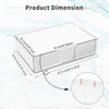 300 Sheet 4x6 Memo Holder Desk Notepad Tray Pad Paper Memo Sheets Non Sticky Memo Pads 4x6 Acrylic Notepad Holder for De