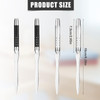 4pcs Letter Opener Stainless Steel Envelope Opener Slitter Pointed Tip Mail Opener Knife Open Envelopes Tool for School
