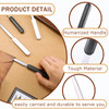 Kosiz Letter Opener Sword Stainless Steel Envelope Openers Slitters Mail Knife Lightweight Letter Knives for Office Home