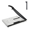 VEVOR Paper Cutter 18 in Cut Length Guillotine Trimmer 15Sheet Capacity HeavyDuty Paper Cutter with Security Guard RailB