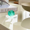 Hipiwe Metal Display Stand with Acrylic Base Gold Business Card Holder Stand Rock Easel Stand for Fossil Coral Mineral R